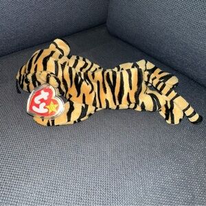 Ty Beanie Baby Tiger Plush